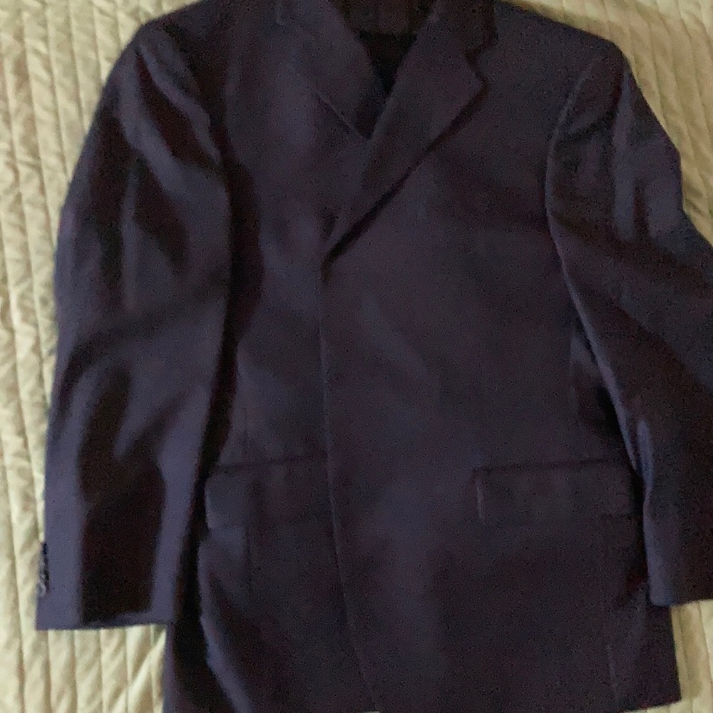 Dress fit Dark blue Coat an pants